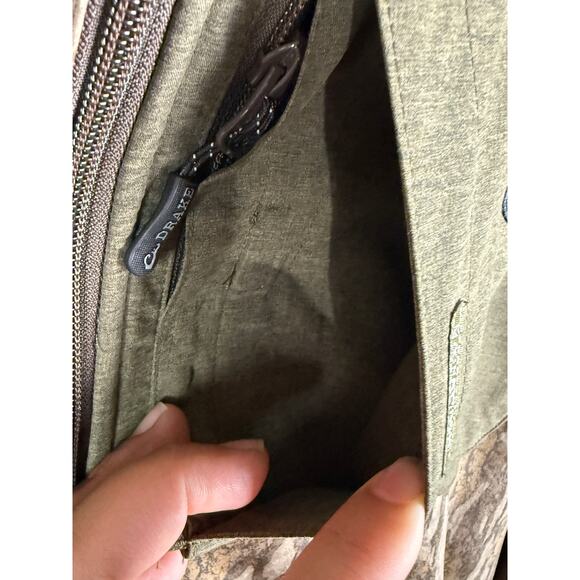 Drake Waterfowl Systems MST Endurance‎ Half Zip Jacket Bottomland Camo Mens 3XL - Picture 10 of 12